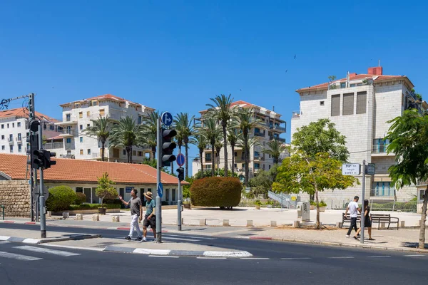 特拉维夫 以色列 2023年6月 叶菲街 Yefet Street 是贾法的主要街道之一 也是从旧贾法通往南部的历史道路 — 图库照片