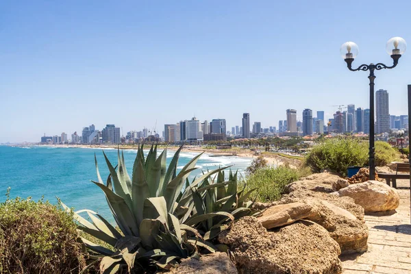 Tel Aviv Israel Juni 2023 Över Tel Aviv Från Observationsdäcket — Stockfoto