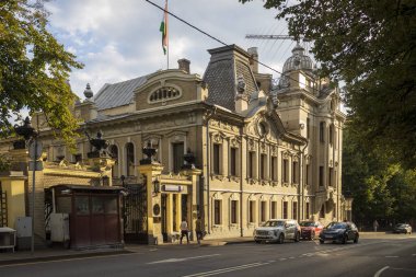 Moskova, Rusya, Haziran 02, 2023. Moskova 'daki Hindistan Büyükelçiliği, Vorontsovo Pole Caddesi, bina 6-8, bina 1