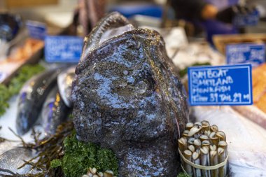 Taze yakalanan deniz balıklar ve diğer deniz ürünleri'ndeki Borough Market