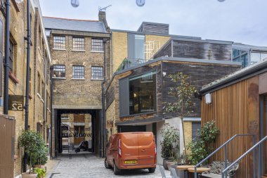 Londra, İngiltere - 20 Aralık 2023, Bermondsey, Londra 'nın güneydoğu Londra ilinde yer alan bir ilçedir.,