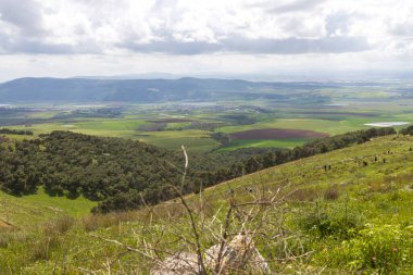 Givat HaMoreh Parkı 'ndaki dağ manzarası
