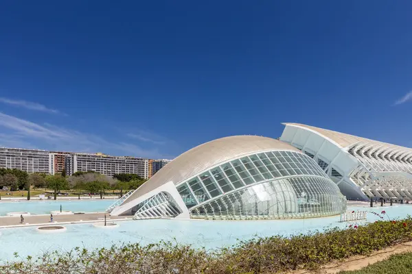 Valencie Španělsko Dubna 2024 Muzeum Věd Městě Umění Věd Moderní Royalty Free Stock Obrázky
