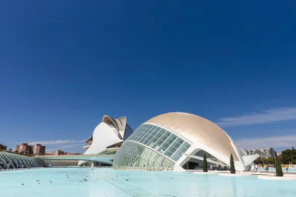 Valencie Španělsko Dubna 2024 Muzeum Věd Městě Umění Věd Moderní Stock Obrázky