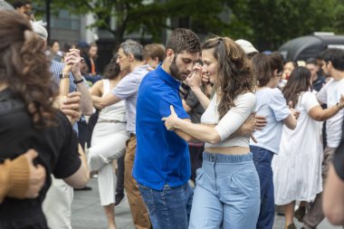 Londra, İngiltere, 9 Mayıs 2025 Dansçı Çiftler Dinamik Sahnesi.