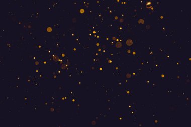 Kutlama arka planı için Bokeh 'in ışıldayan yıldızları