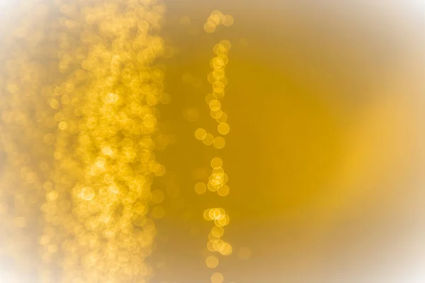 Krásné Abstraktní Zlato Bokeh Pozadí — Stock fotografie