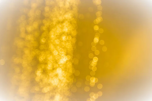 Schöne Abstrakte Gold Bokeh Hintergrund — Stockfoto