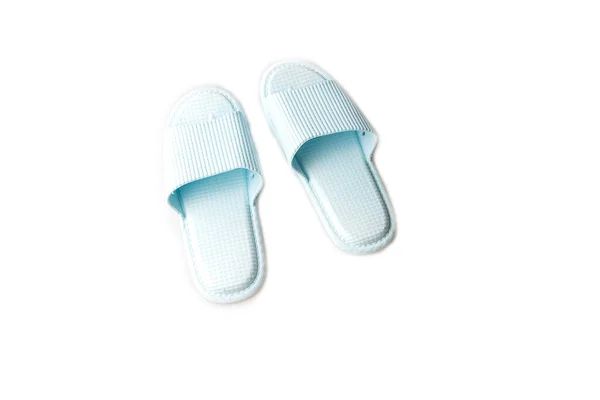 Blue Casual Slipper Putting House — Stockfoto