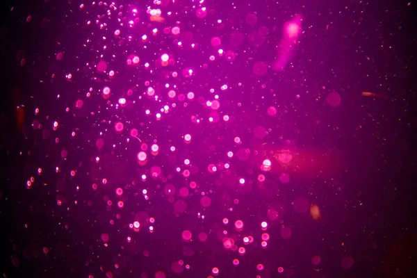 Abstract Pink Defocus Bokeh Glitter Black Background — Foto Stock