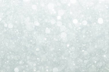 Gümüş ve beyaz Bokeh vintage ışıklar arka plan