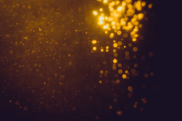 황금빛보케 빛나는 배경을 축하하는 사용되고 — 스톡 사진