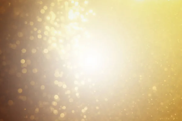Λαμπερά Αστέρια Της Θολούρας Χρυσό Bokeh Χρήση Για Γιορτάσουν Φόντο — Φωτογραφία Αρχείου