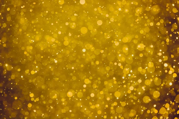 Soyut Bulanık Altın Bokeh Çemberleri Renkli Sanat Tasarım Arka Planı — Stok fotoğraf
