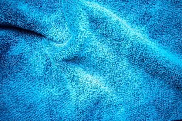 Luxury blue towels texture for wiping your body