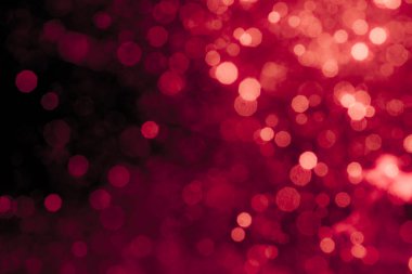 Soyut dekorasyon Bokeh bayramında siyah arka planda parlayan ışıklar