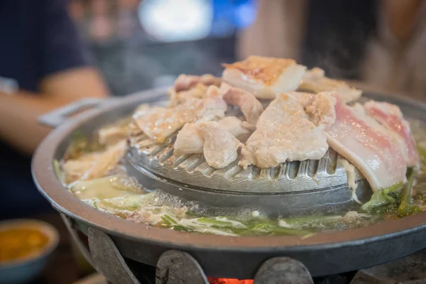 韓国の焼き肉 人気の食品 — ストック写真