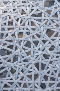Arkaplan için soyut Beyaz Yapay rattan desen kullanımı