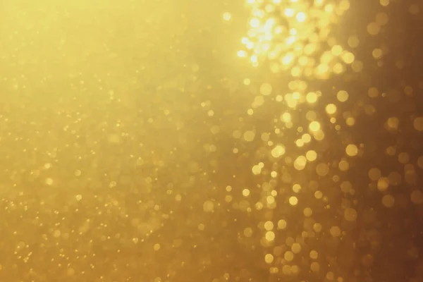 stock image Glittering stars of blur gold  bokeh use for celebrate background