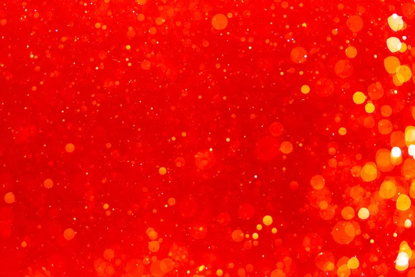 Rotes Bokeh Aus Leichtem Strukturiertem Glitzer Für Den Valentinstag Hintergrund — Stockfoto