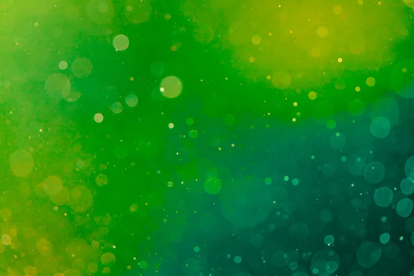 Abstract Elegante Groene Glitter Fonkelen Bokeh Met Zwarte Achtergrond — Stockfoto