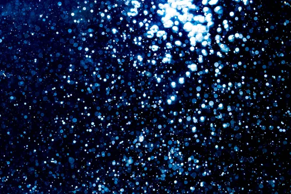 Blue Glitter Vintage Lights Background — Stock Photo, Image