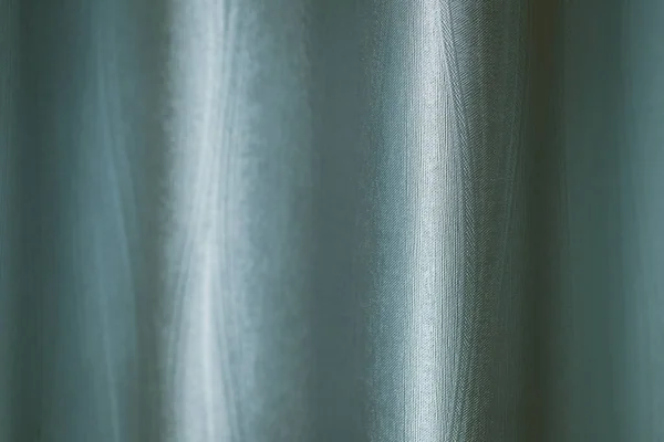 Nahaufnahme Hellblauer Vorhang Textiltextur Verwendung Für Hintergrund — Stockfoto