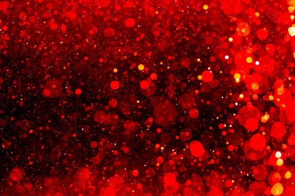 Röd Bokeh Lätt Texturerat Glitter Användning För Alla Hjärtans Dag — Stockfoto
