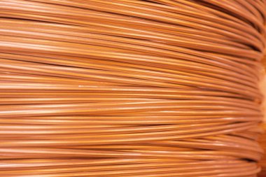 Elektrik kabloları üretmek için bakır tel dokusu