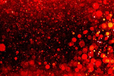 Sevgililer Günü arkaplanı için kırmızı bokeh desenli sim kullanımı