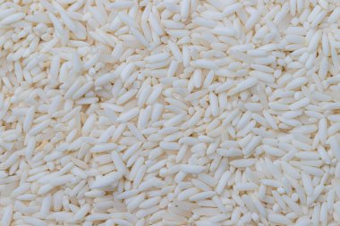 Buharda pişmiş pirinç için pirinç dokusu
