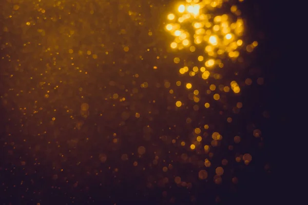 Блискучі Зірки Розмитого Золота Боке Використовують Святкового Фону — стокове фото