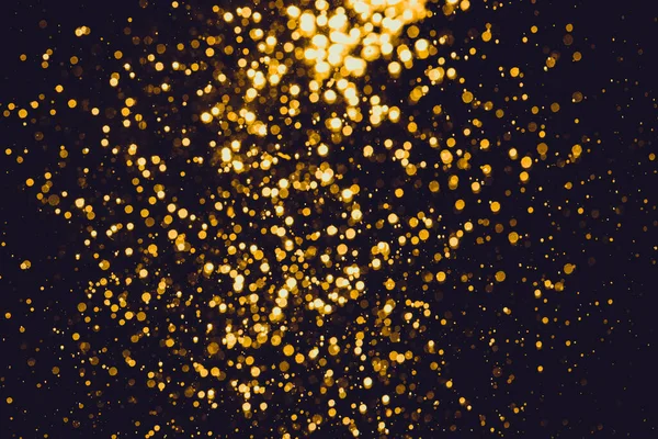 Csillámló Arany Szüret Fények Háttér — Stock Fotó