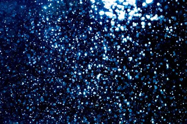 Blue Glitter Vintage Lights Background — Stock Photo, Image