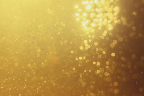 Estrelas Brilhantes Borrão Bokeh Ouro Uso Para Celebrar Fundo — Fotografia de Stock