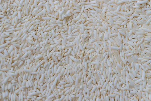 Σύνθεση Κόκκων Ρυζιού Για Ρύζι Που Κολλάει Στον Ατμό — Φωτογραφία Αρχείου