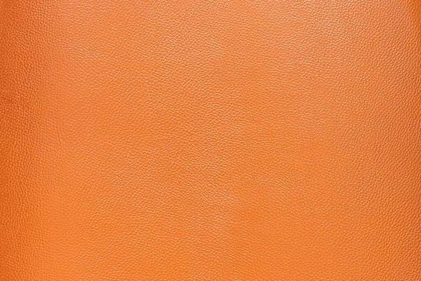 Oranje Lederen Patroon Textuur Achtergrond — Stockfoto