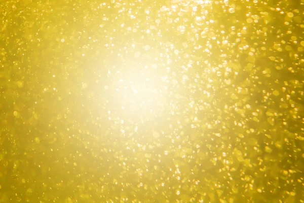 Gold Bokeh Abstrakcyjne Tło Spowodowane Przez Spray Wody Walentynki — Zdjęcie stockowe