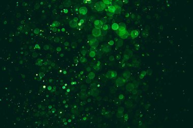 Siyah arkaplan ile neon ışıkları tarafından oluşturulan vintage bokeh