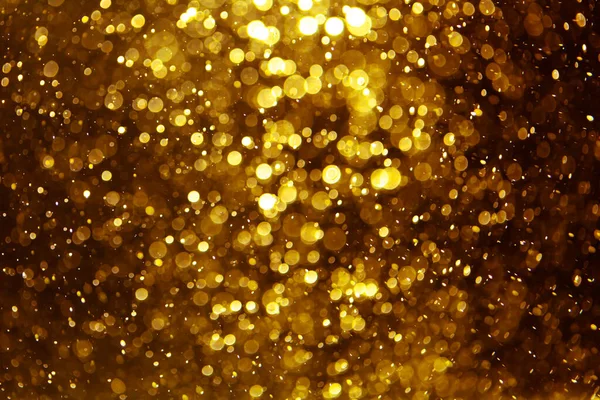 ネオン ライトによって作成されたヴィンテージ ゴールド 黒の背景 — ストック写真