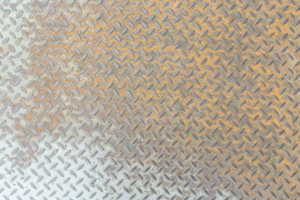 Edelstahl Bodenplatte Textur Hintergrund — Stockfoto