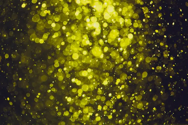 Gold Bokeh ของแสงจากน าบนพ นหล — ภาพถ่ายสต็อก