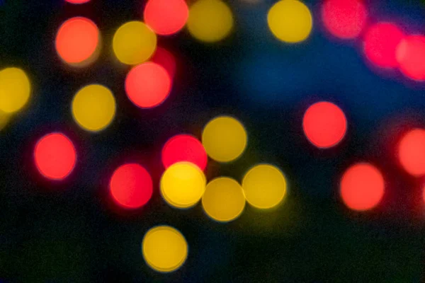 Abstract Colorful Bokeh Use Fot Background — Stock Photo, Image