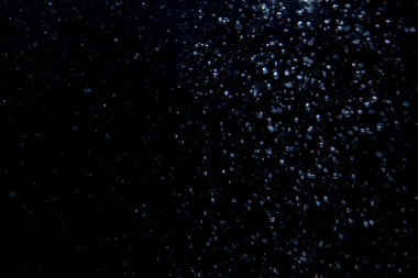 Siyah arkaplanda siyah bokeh dokusu