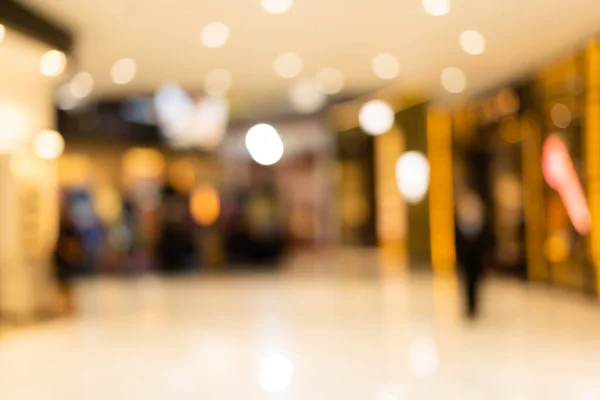 Blurred images in department stores after less crowded coronavirus