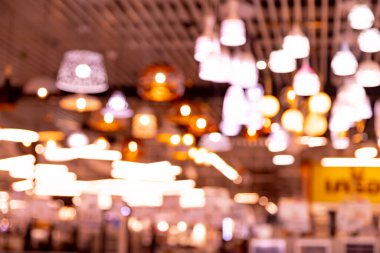 Siyah arkaplan üzerindeki ışık deseninin soyut bokeh 'i