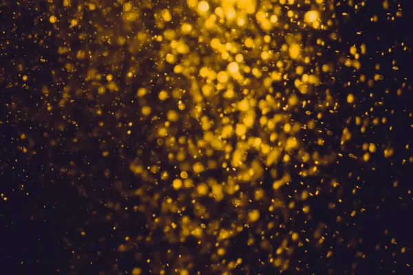 stock image Bokeh gold from natural water texture background