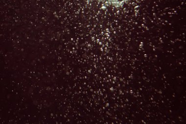 Siyah arkaplanda klasik bokeh dokusu