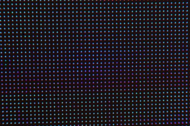 Duvar kağıdı arkaplanı için bokeh ile büyük RGB LED ekran dokusu