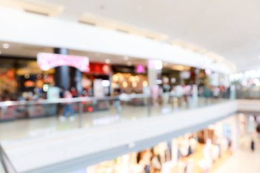 Daha az kalabalık Coronavirüs 'ten sonra mağazalardaki bulanık görüntüler